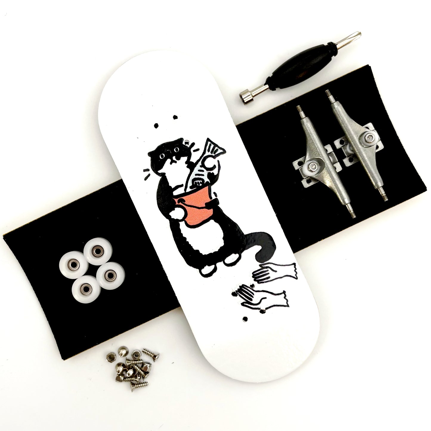 34mm Pro Fingerboard Set with Eureka 3.0 Trucks